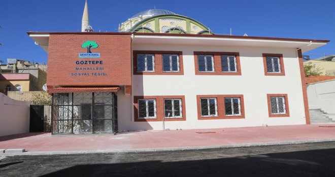 Şehitkamil'den Göztepe Mahallesi’ne sosyal tesis