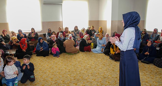 Şehitkamil'den hanımlara uyuşturucu tespiti ve tedavi yolları semineri