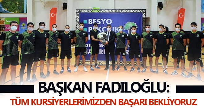 Şehitkamil’den polis adaylarına destek