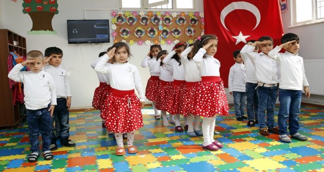 Şehitkamil'in minik öğrencileri Ata'sını unutmadı