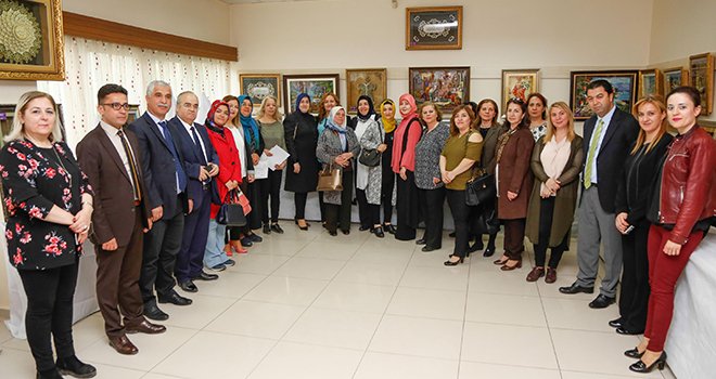 Şehitkamilli hanımlar bir yıllık eserlerini sergiledi
