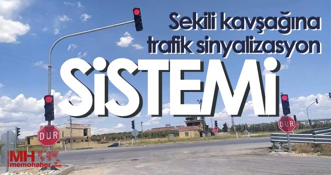 Sekili kavşağına trafik sinyalizasyon sistemi