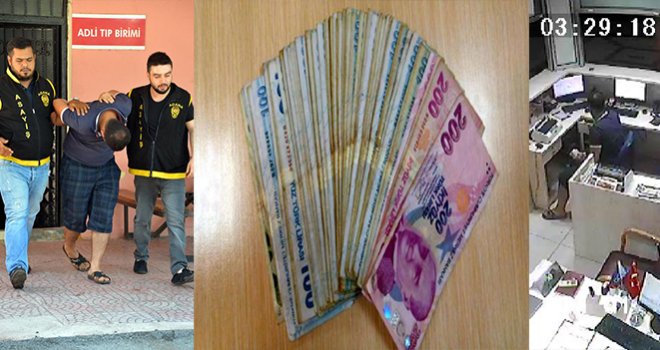 Seyahat firmasının yazıhanesini soydu, Gaziantep’te yakalandı