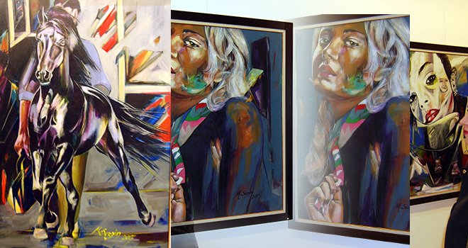 Sezgin’in sergisi 13 Nisan’a kadar gezilebilecek