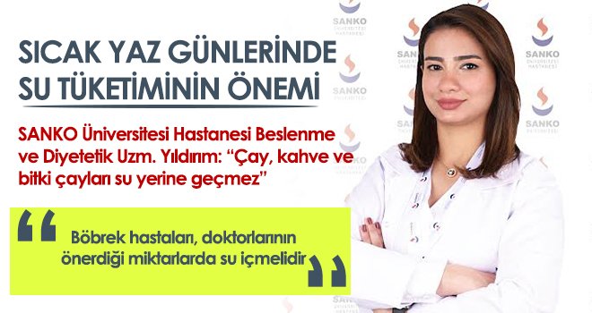 Sıcak yaz günlerinde su tüketiminin önemi ve yöntemi