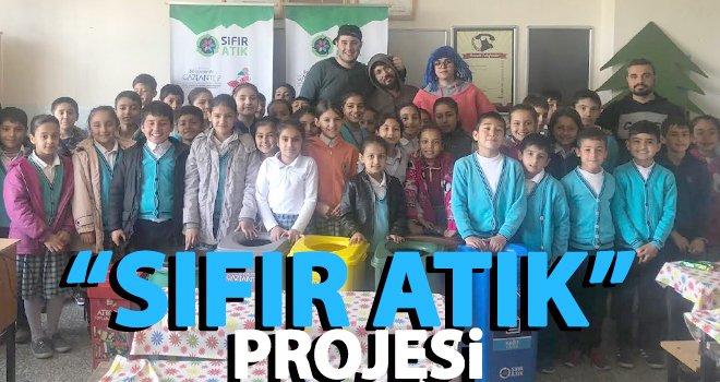 ‘Sıfır Atık’ projesini 179 bin öğrenciye anlattılar