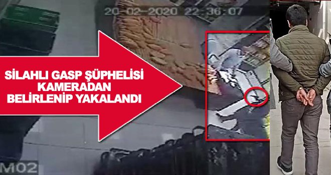Silah tehdidi ile para ve cep telefonunu gasp etti