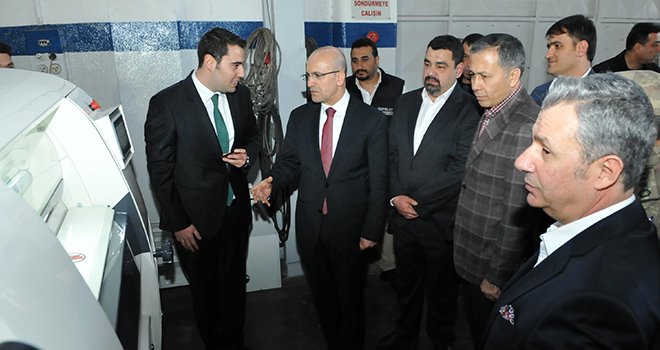 Şimşek'ten Özpolat Makinaya ziyaret