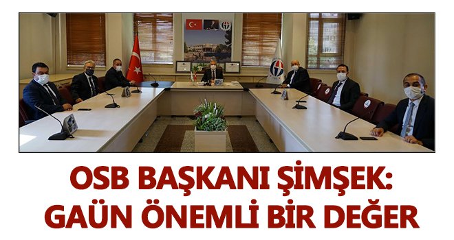 Şimşek'ten Rektör Özaydın'a ziyaret