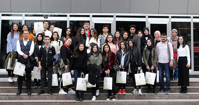 Simya Koleji Öğrencileri Sanko Sanko Üniversitesi'ni Ziyaret Etti