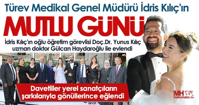 Siyaset ve iş dünyası ile medikal sektörü ve sağlık sektörü düğüne akın etti 