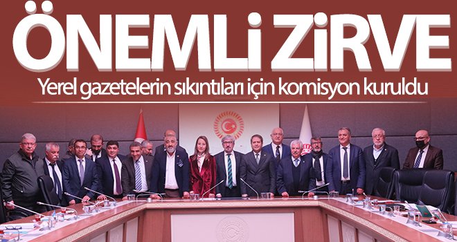 Siyasiler ve gazeteciler yerel basının sorunlarını konuştu