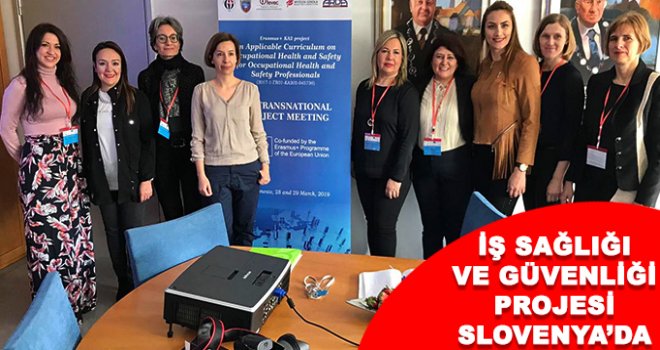 Slovenya'da, iş sağlığı ve güvenliği projesi