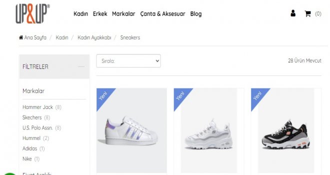 Sneakers Kadın Ayakkabı