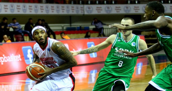 Södertalje Kings: 51 - Gaziantep Basketbol: 93