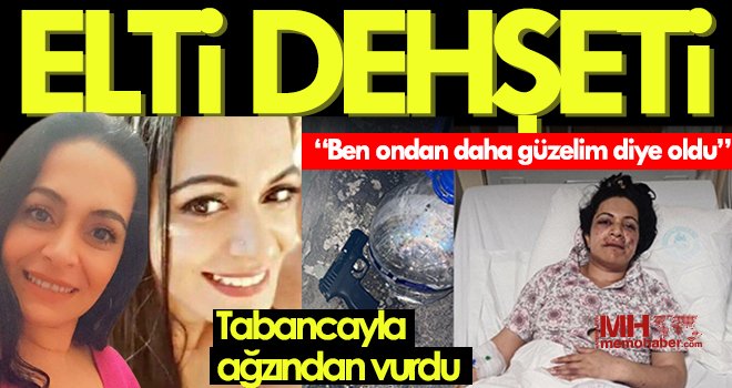 Sokak ortasında elti dehşeti! Ağzından vurdu...