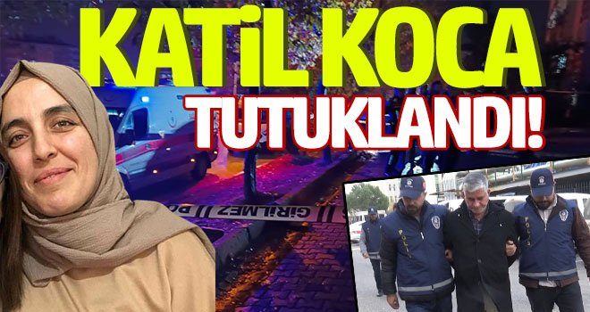 Sokak ortasında eşini öldüren eski polis tutuklandı