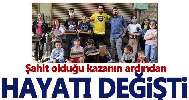 Sokak sokak gezerek çocukların yardımına koşuyor...