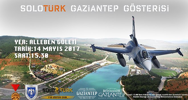 Solotürk tarihinde ilk kez Gazi şehrinde!