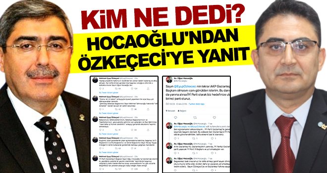 Son dakika! Başkanlar arasında karşılıklı söz düellosu