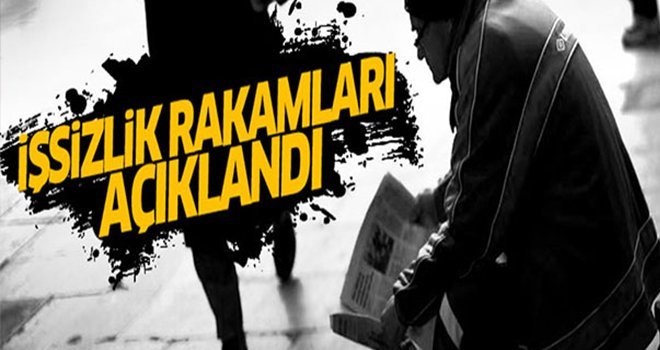 Son dakika! İşsizlik rakamları açıklandı