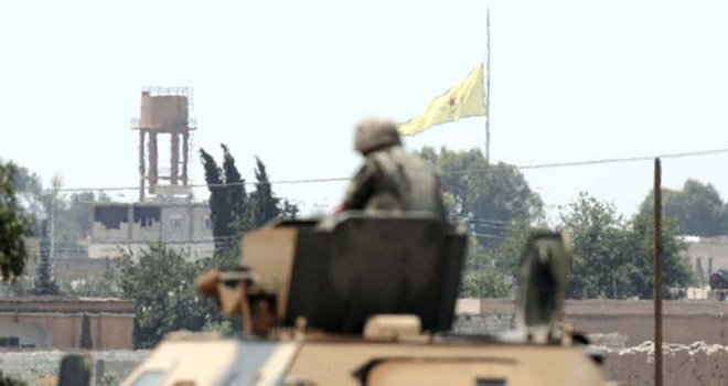 Son IŞİD bayrağı indi