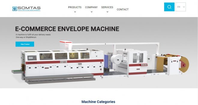Son Teknoloji Kağıt Poşet İmalat Makineleri: Somtaş Makine