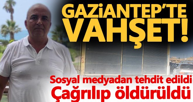 Sosyal medyadan tehdit edildi, çağrılıp öldürüldü