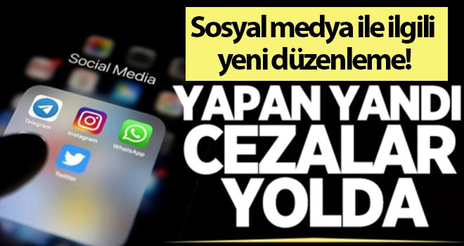 Sosyal medyaya düzenleme yolda