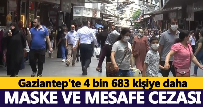 Sosyal mesafe ve maske kuralına uymayanlara ceza yağdı
