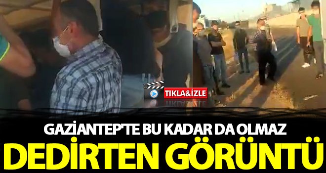 Sosyal mesafeyi hiçe sayıp, panelvan tipi araca 24 kişi bindi