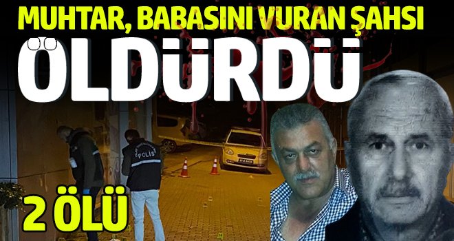Sözlü tartışmada silahlar konuştu: 2 ölü