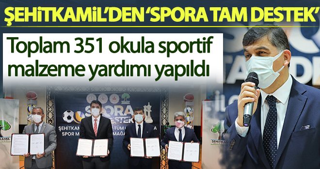 ‘Spora tam destek’ projesinin kapsamı genişletildi