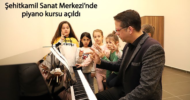 ŞSM’de piyano eğitimleri başladı