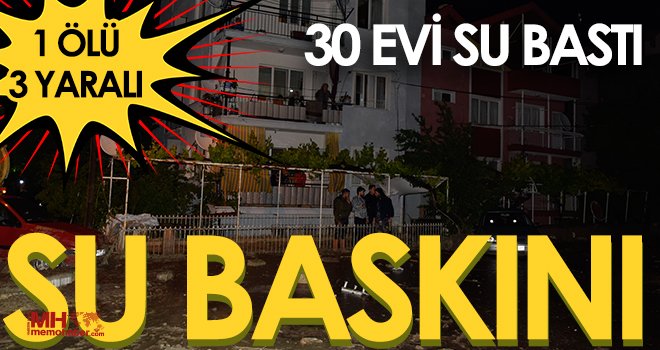 Su basan evde engelli kız hayatını kaybederken annesi yaralandı