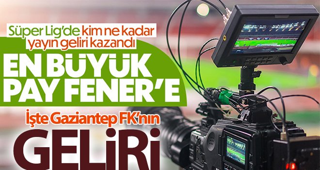 Süper Lig'de yayın geliri dağılımı belli oldu!