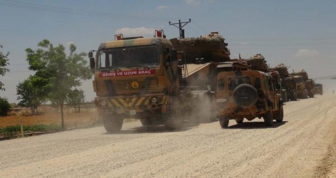 Suriye sınırına obüs ve ZPT sevkiyatı