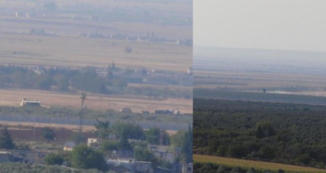 Suriye sınırında Askeri hareketlilik