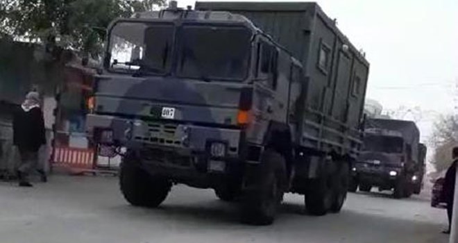 Suriye sınırındaki Kilis'e askeri sevkiyat