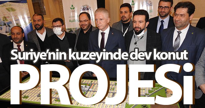 Suriye’de 4 bin 500 konut projesi için protokol imzalandı