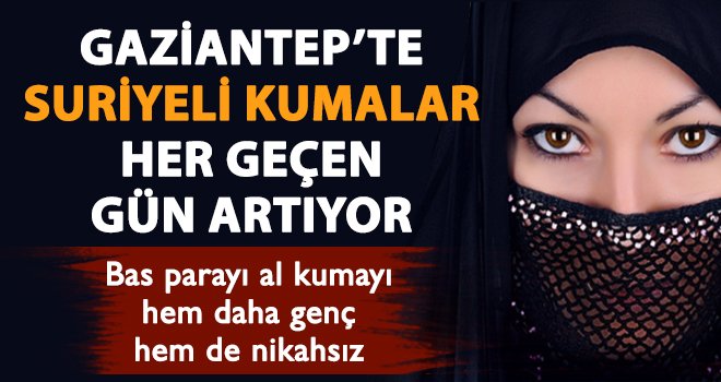 Suriyeli genç kızları, Türk damatları kaptı