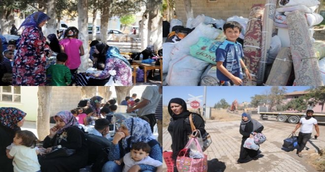 Suriyeliler, Cerablus'a dönmek için sınırda bekliyor