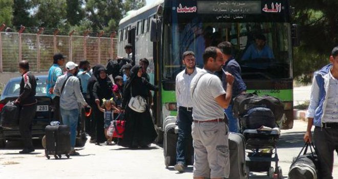 Suriyelilerin bayram dönüşü sürüyor