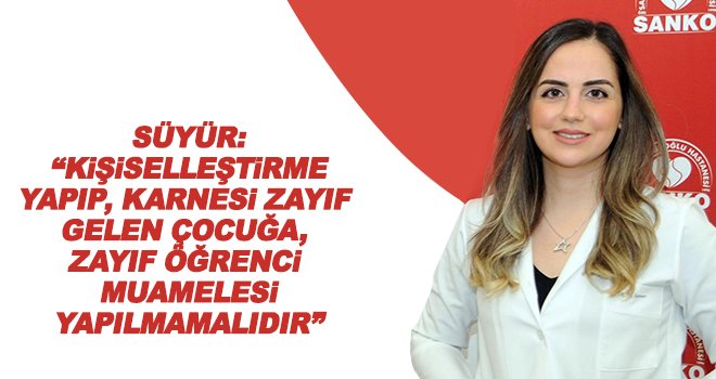 Süyür: Öğrenciler için yarıyıl tatili özgürlük gibidir