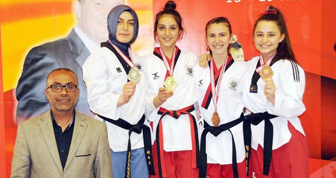 TAEKWONDO'DA FIRTINA SÜRÜYOR
