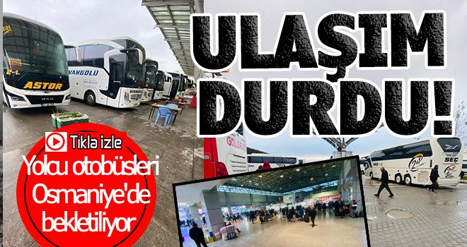 TAG Otoyolu trafiğe kapandı: Kurtarılmayı bekliyorlar