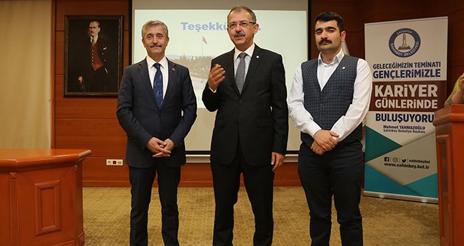 Tahmazoğlu, öğrencilerle buluştu