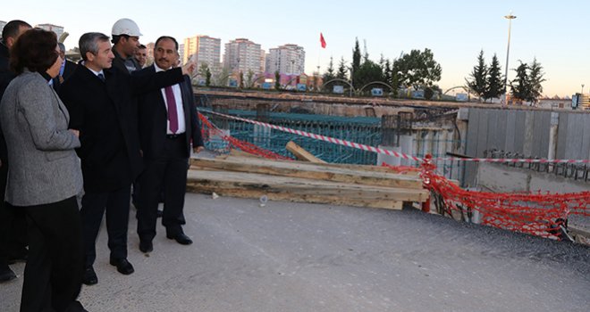 Tahmazoğlu, Şahintepe Gençlik Merkezi’ni Yapımını İnceledi