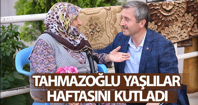Tahmazoğlu yaşlılar haftasını kutladı...