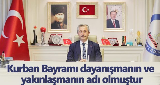 Tahmazoğlu'dan Kurban Bayramı mesajı